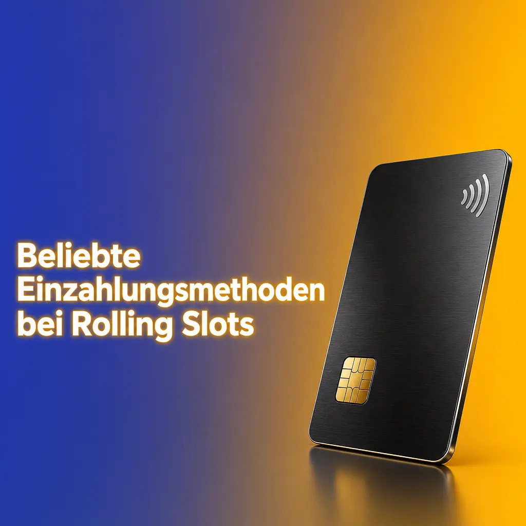 Beliebte Einzahlungsmethoden bei Rolling Slots