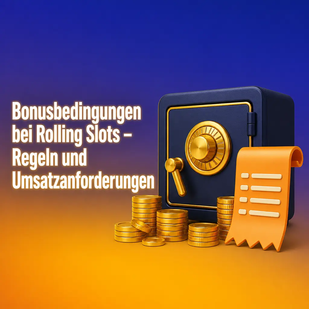 Bonusbedingungen bei Rolling Slots – Regeln und Umsatzanforderungen