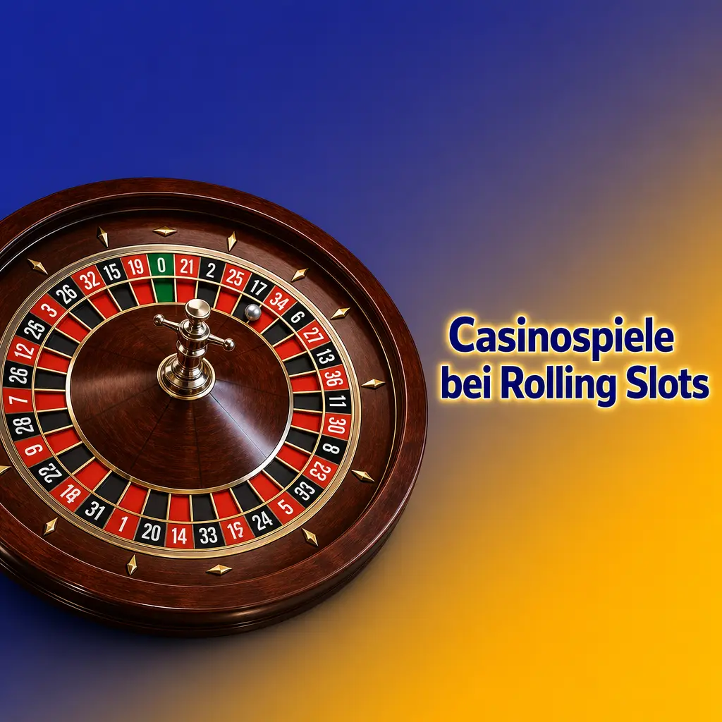 Casinospiele bei Rolling Slots