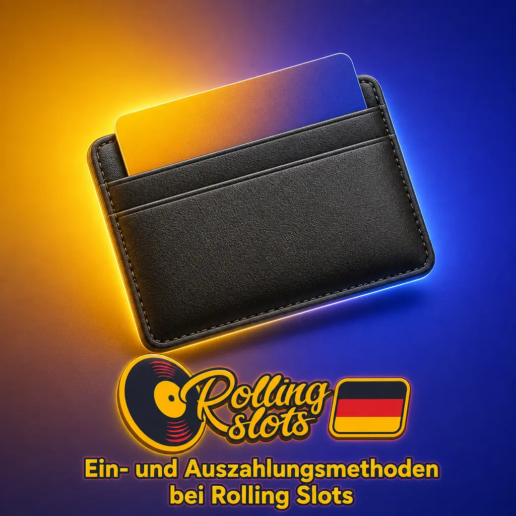 Ein- und Auszahlungsmethoden bei Rolling Slots