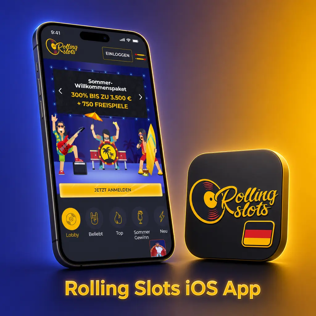 Rolling Slots iOS App auf iPhone und iPad