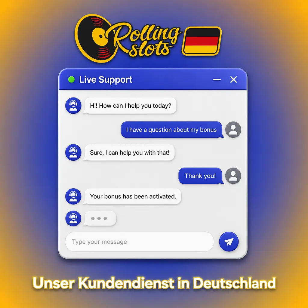 Rolling Slots Kundendienst Deutschland