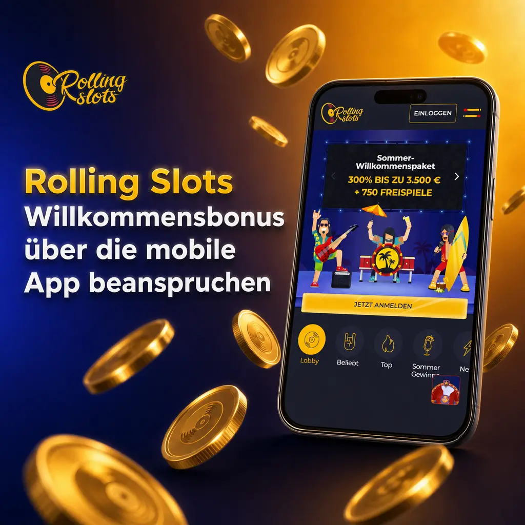 Rolling Slots App auf Android und iOS herunterladen