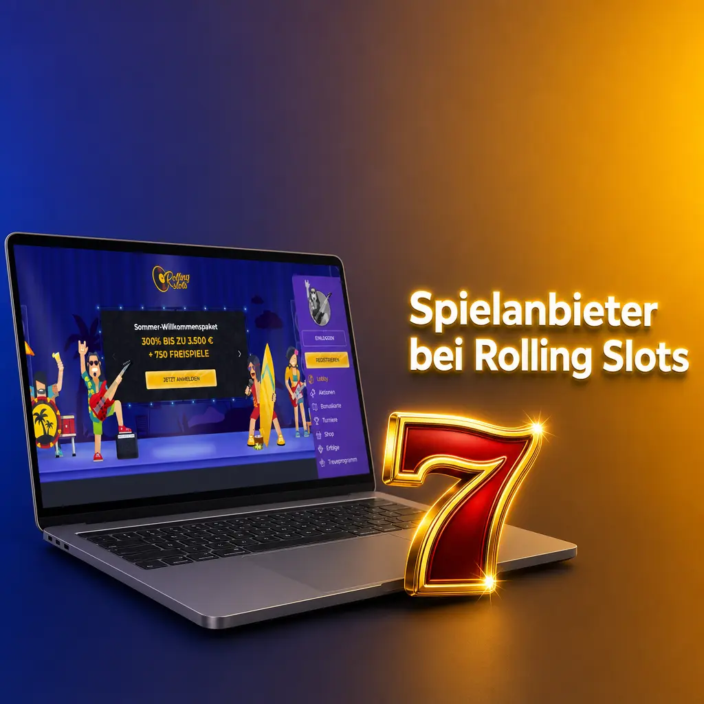 Spielanbieter bei Rolling Slots – über 80 lizenzierte Entwickler