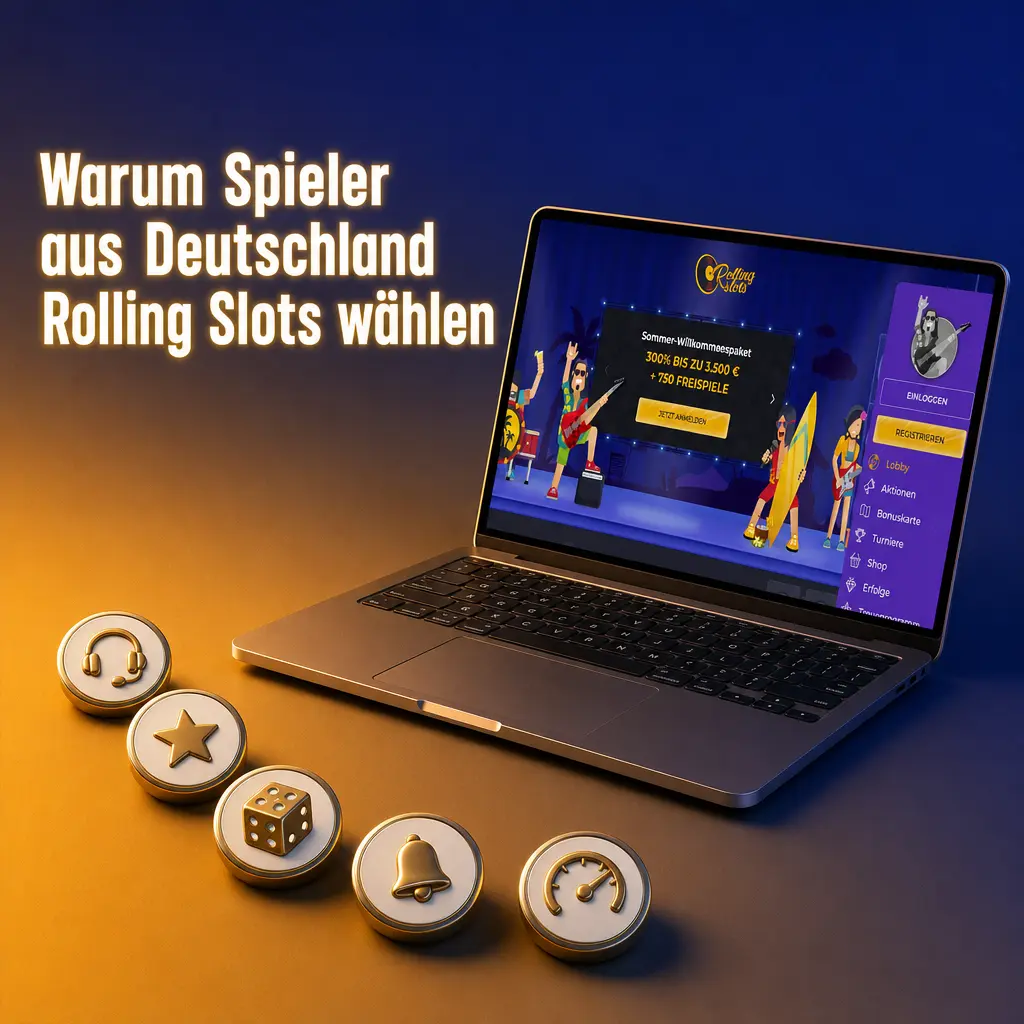 Warum Spieler aus Deutschland Rolling Slots wählen